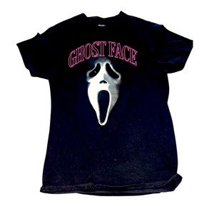 SCREAM: Ghost face Killer Logo Tee: Adult Unisex Medium: Horror Icons: Slasher